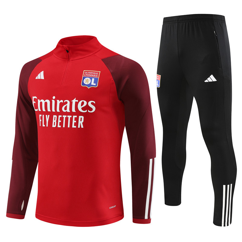 AAA Quality Lyon 23/24 Tracksuit - Red